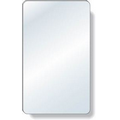 .040 Shatterproof Copolyester Plastic Mirror / with magnetic back (3" x 5")